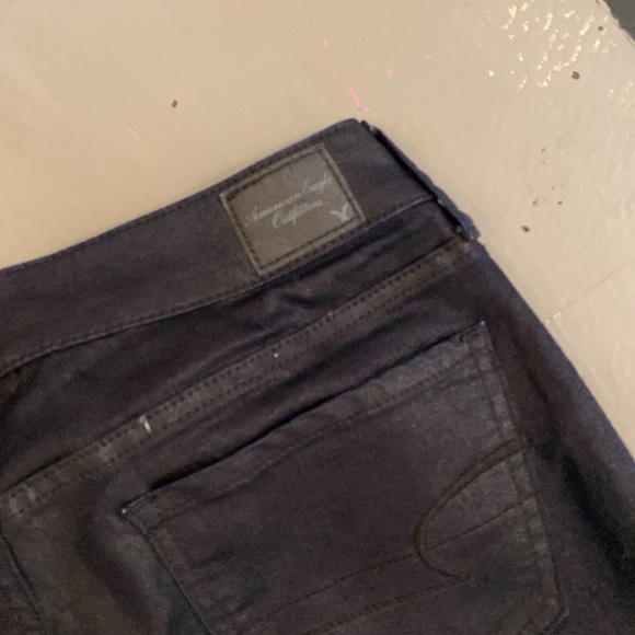 NWOT AMERICAN EAGLE shimmer jeggings size women’s 4 - Picture 9 of 11